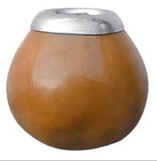 Alternative view of Mate Calabaza GRANDE con Virola varios colores