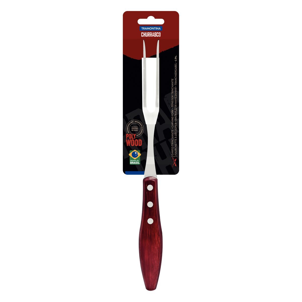 TENEDOR TRINCHANTE BLACK RANCH TRAMONTINA