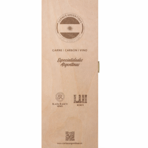 Caja regalo para Vino 0,75L de madera
